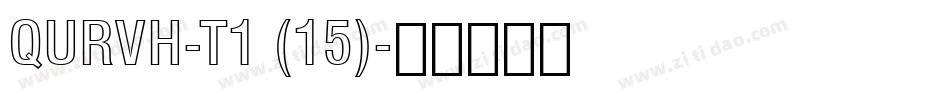 QURVH-T1 (15)字体转换